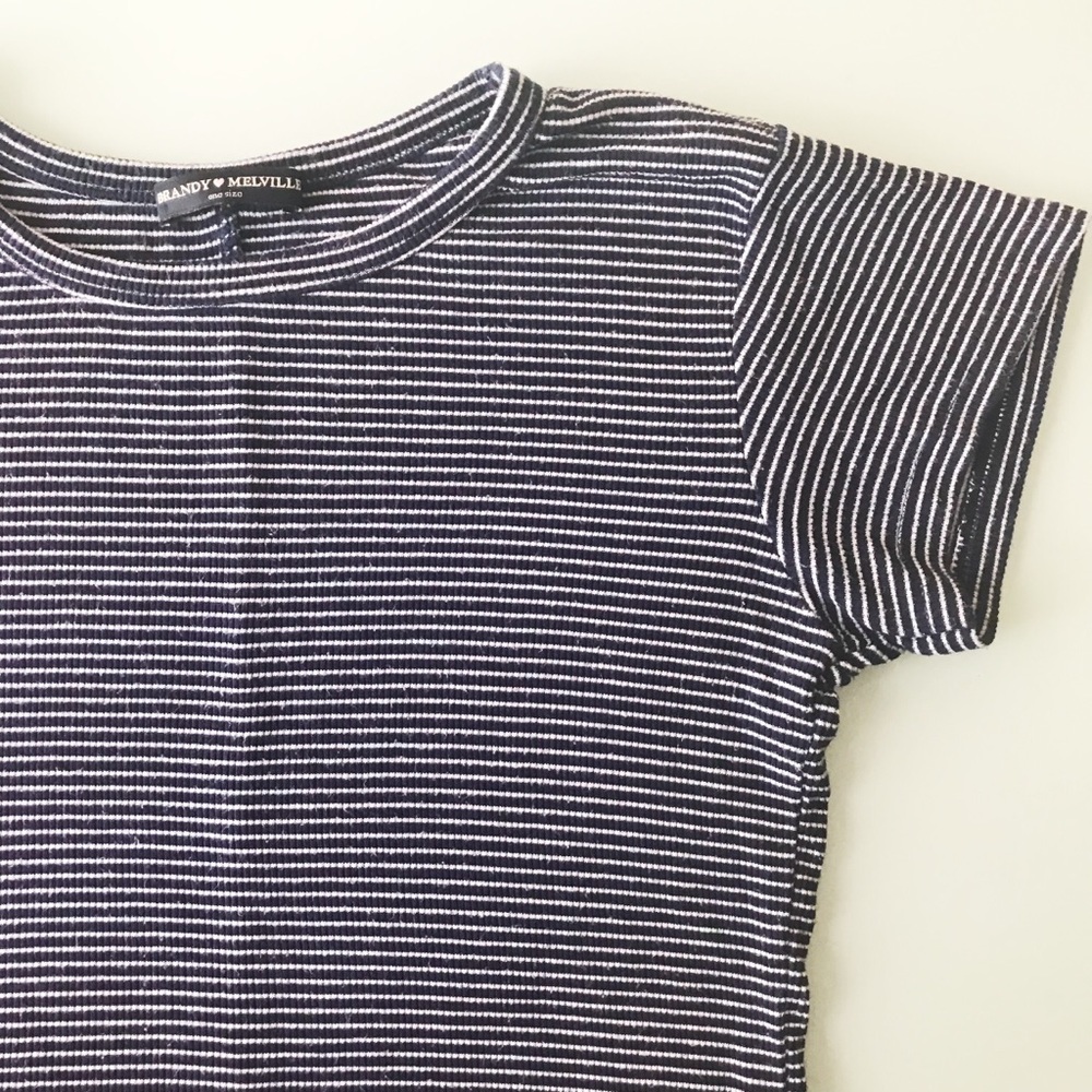 Brandy Melville striped t-shirt OS